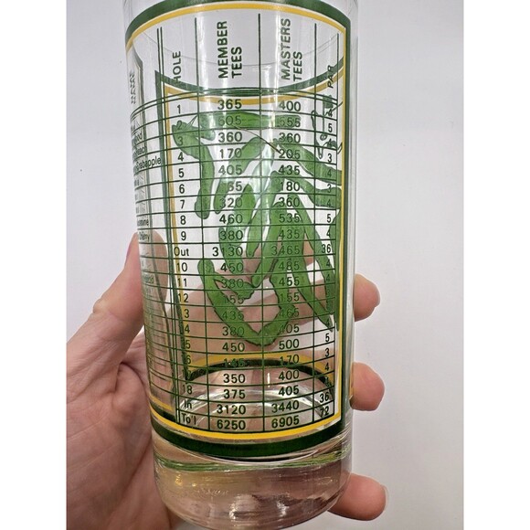 Vintage Highball Masters Tournament Commemorative Glasses Used - Picture 6 of 10